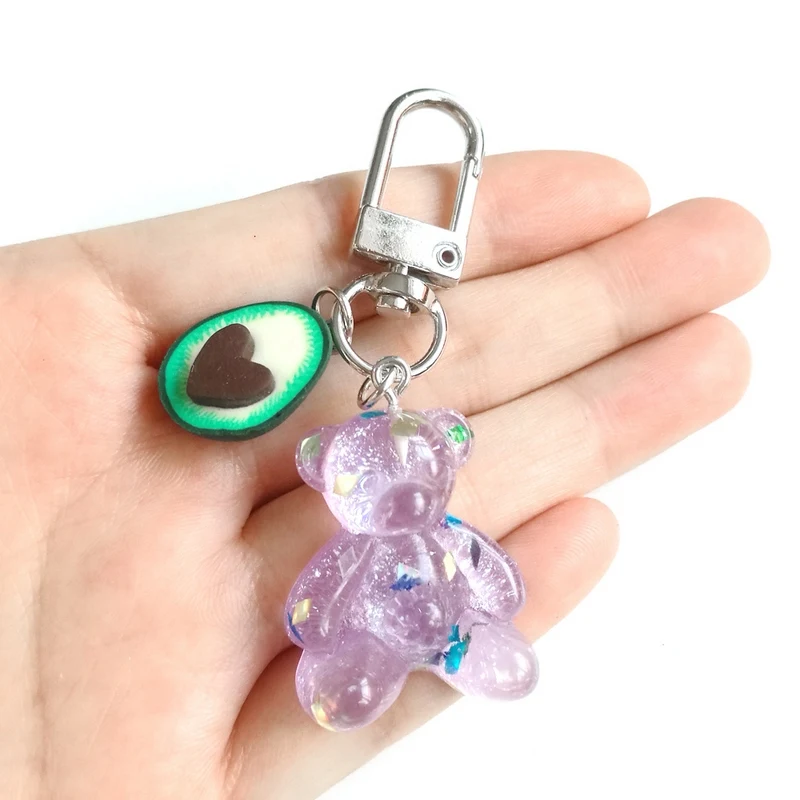 Adorable Teddy Bear & Avocado Keychain 8 Adorable Teddy Bear & Avocado Keychain - Image 8