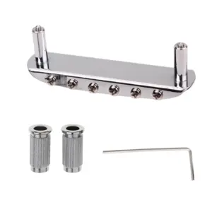 Zinc Alloy Guitar Saddle Bridge for Fender Styles 12 H72256686360946cdab75feecde033ceb5