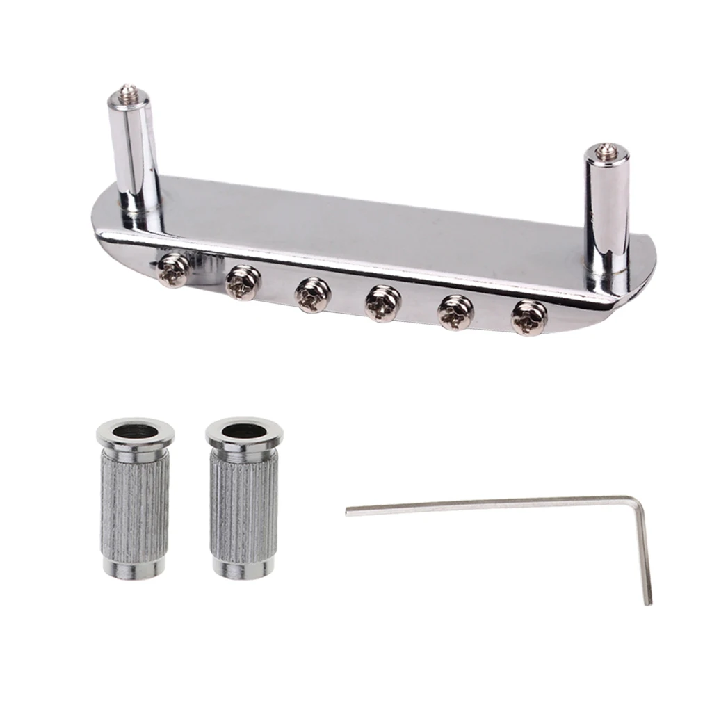 Zinc Alloy Guitar Saddle Bridge for Fender Styles 4 Zinc Alloy Guitar Saddle Bridge for Fender Styles - Image 4