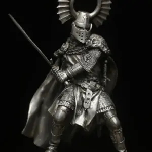 Medieval Teutonic Knight Crusader Figurine 1/18 Scale 13 H7bed9888bf914eea89b2b8d6dcec19685
