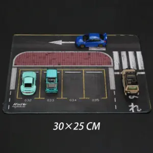 Urban Miniature Road Scene Mat for 1:64 Cars