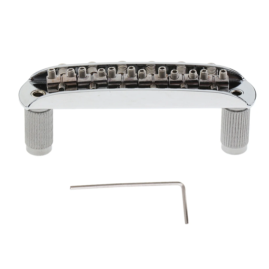 Zinc Alloy Guitar Saddle Bridge for Fender Styles 3 Zinc Alloy Guitar Saddle Bridge for Fender Styles - Image 3