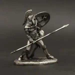 Spartan King Leonidas Tin Figurine 60mm 12 H83b061953f92423b927edfb69873d939m