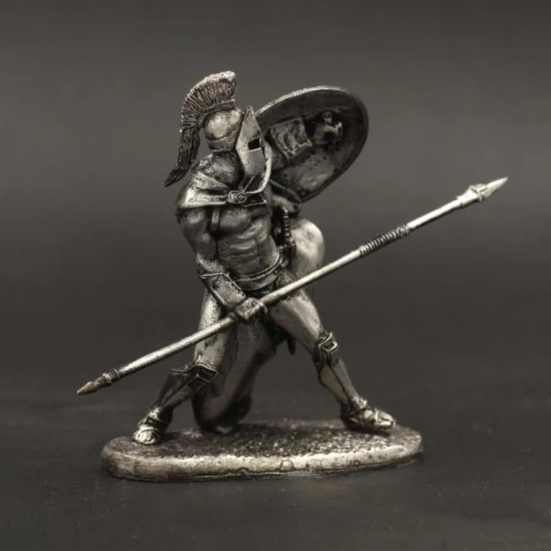 Spartan King Leonidas Tin Figurine 60mm 6 Spartan King Leonidas Tin Figurine 60mm - Image 6