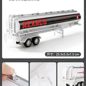 Diecast 1/48 Container Transporter Model 17 H861e7ed52bea489abeff88e1720f4b84U