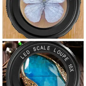 10X Full Metal Cylindrical Magnifying Glass 11 H87979afe387f448a9cf6d208626ddcd5L