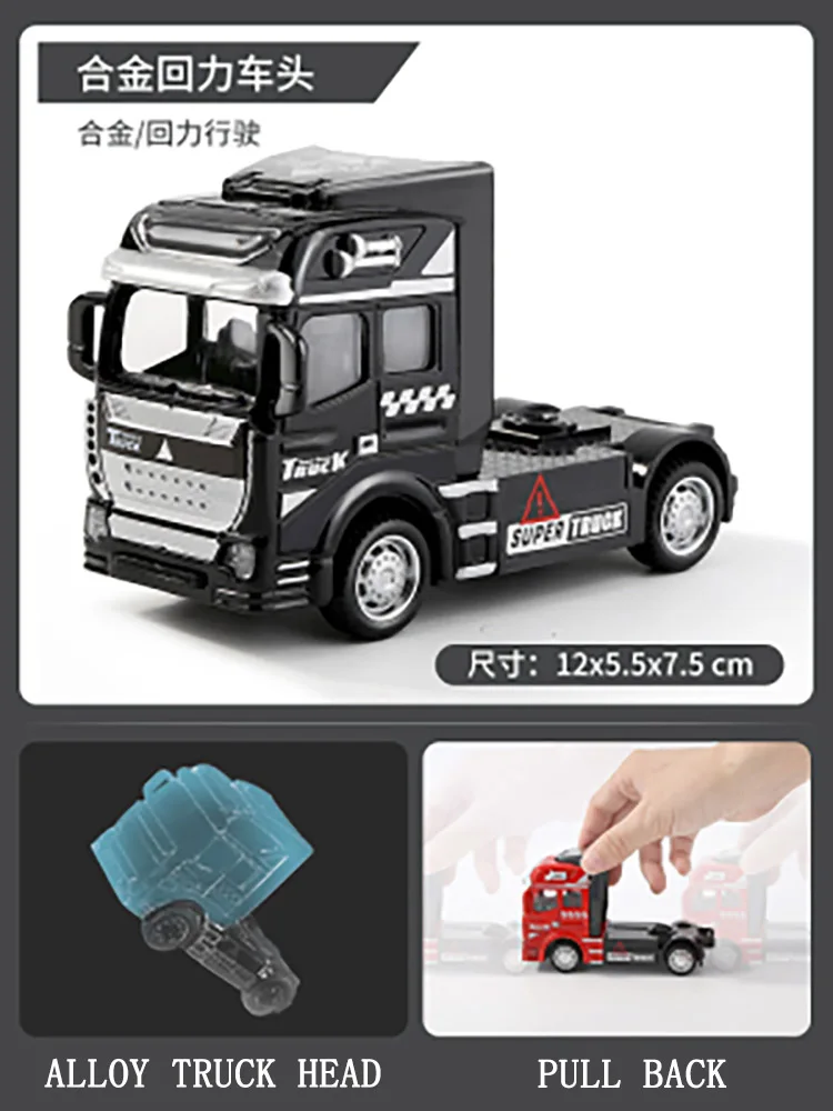 Diecast 1/48 Container Transporter Model 3 Diecast 1/48 Container Transporter Model - Image 3