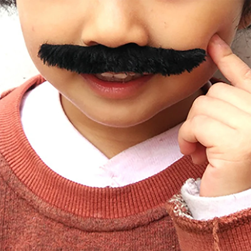 12-Pack Self-Adhesive Fake Mustaches for Parties 5 12-Pack Self-Adhesive Fake Mustaches for Parties - Image 5