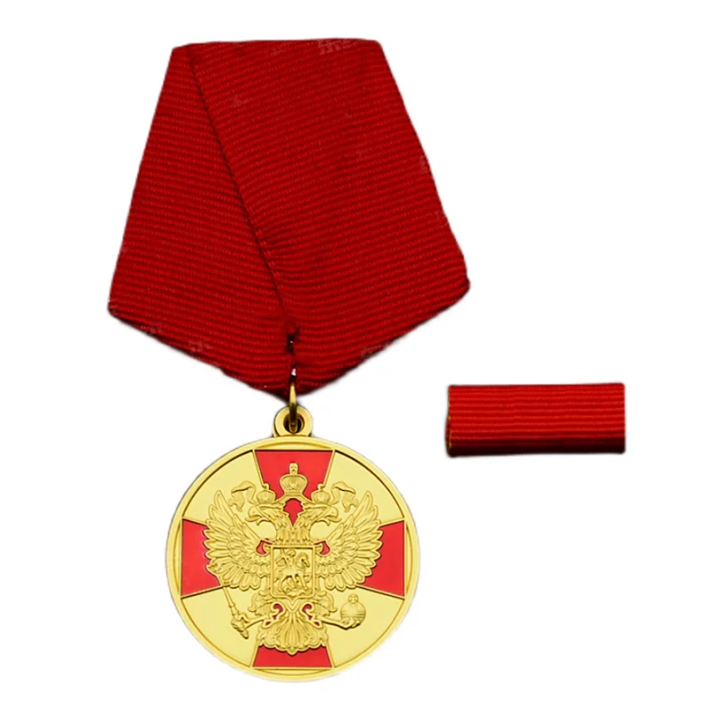 Russia Double-Headed Eagle Medal, 32mm Alloy, 4 Variants 6 Russia Double-Headed Eagle Medal, 32mm Alloy, 4 Variants - Image 6
