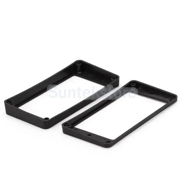 Black Curved Humbucker Pickup Rings for Les Paul 5 Black Curved Humbucker Pickup Rings for Les Paul - Image 5