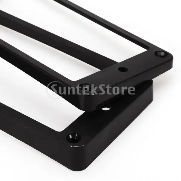 Black Curved Humbucker Pickup Rings for Les Paul 6 Black Curved Humbucker Pickup Rings for Les Paul - Image 6