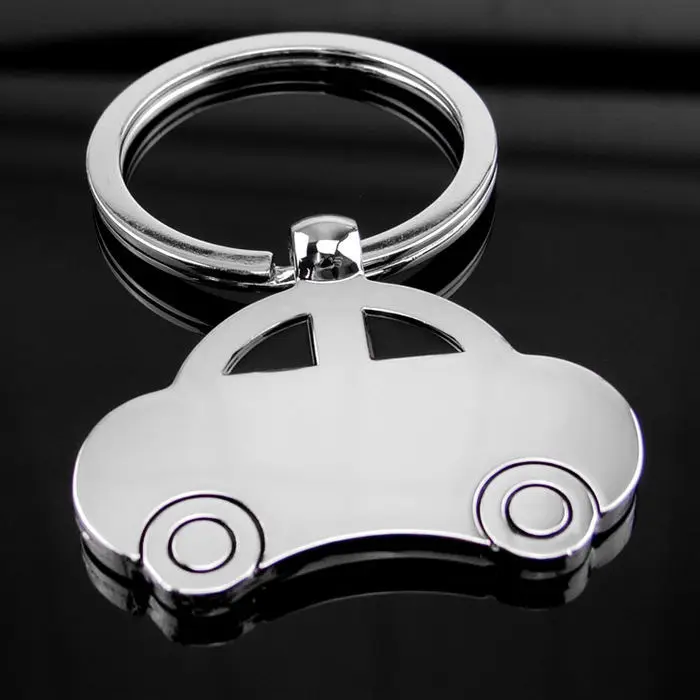 Rhodium Beetle Car Keychain 7 Rhodium Beetle Car Keychain - Image 7