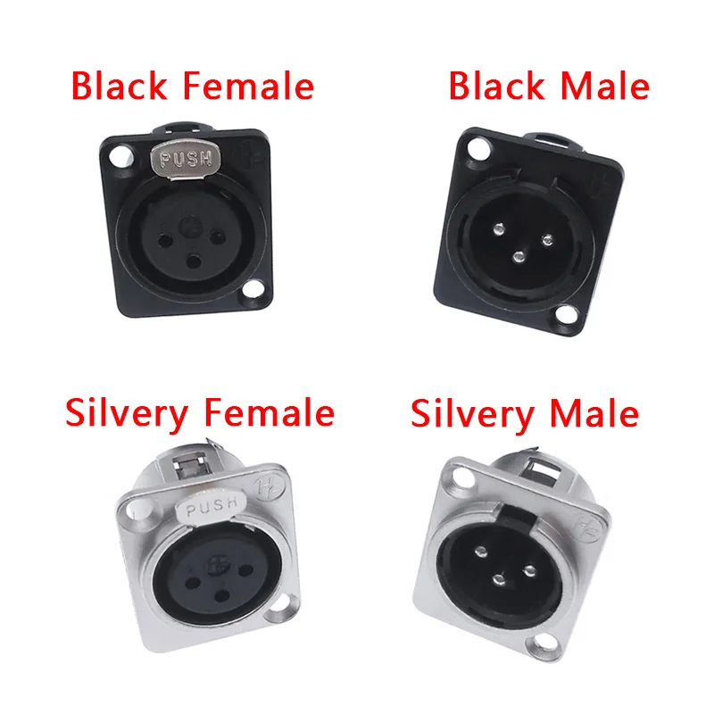 Cannon XLR Metal Socket for Audio Equipment 5 Cannon XLR Metal Socket for Audio Equipment - Image 5