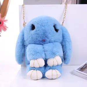 Plush Rabbit Backpack with Chain Clip 17 HTB12yMWXs vK1RkSmRyq6xwupXaT