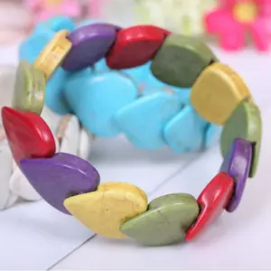 Turquoise Boho Heart Stone Bracelet 11 HTB13L8Gr dYBeNkSmLyq6xfnVXaG