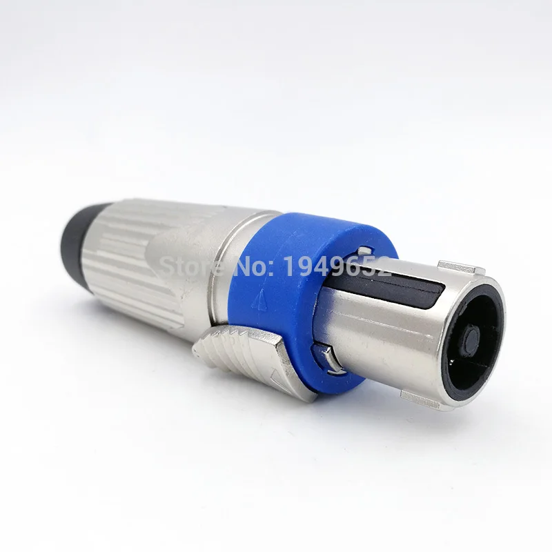 Metal Speakon 4-Pin Connector for Audio Systems 4 Metal Speakon 4-Pin Connector for Audio Systems - Image 4