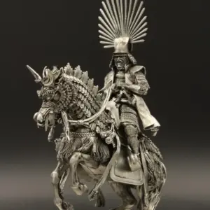 Toyotomi Hideyoshi Metal Samurai Figurine 13 HTB17geRaUT1gK0jSZFrq6ANCXXau