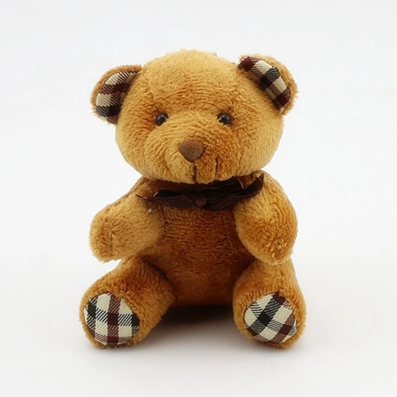 Plush Teddy Keychain in Multiple Colors 5 Plush Teddy Keychain in Multiple Colors - Image 5