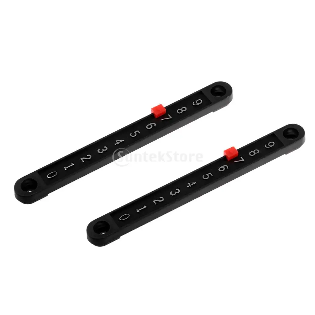 Black Plastic Foosball Score Counters Set of Two 6 Black Plastic Foosball Score Counters Set of Two - Image 6