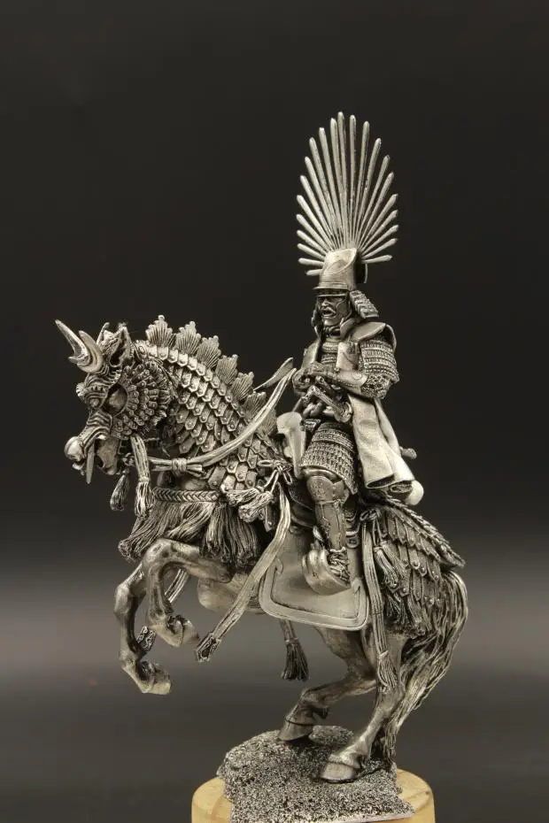 Toyotomi Hideyoshi Metal Samurai Figurine 4 Toyotomi Hideyoshi Metal Samurai Figurine - Image 4
