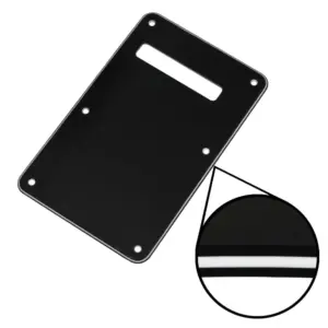 Black PVC Guitar Backplate for Stratocasters 7 HTB1JxTluhnaK1RjSZFBq6AW7VXaN