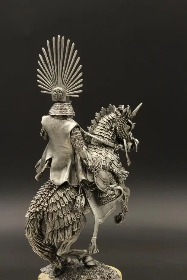 Toyotomi Hideyoshi Metal Samurai Figurine 3 Toyotomi Hideyoshi Metal Samurai Figurine - Image 3