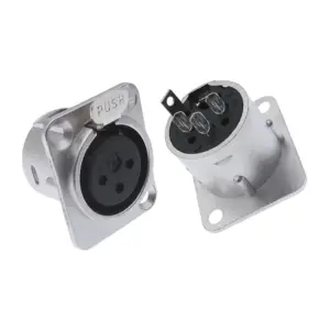 Cannon XLR Metal Socket for Audio Equipment 13 HTB1LRSgOsbpK1RjSZFyq6x qFXab