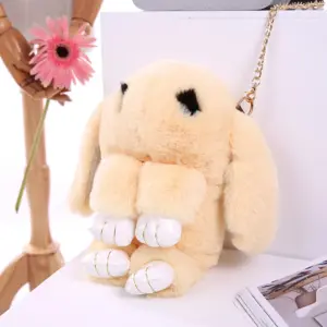 Plush Rabbit Backpack with Chain Clip 19 HTB1NjEYXEzrK1RjSspmq6AOdFXar