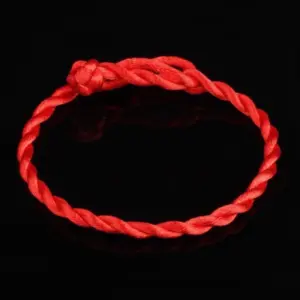 Red Cotton Friendship Bracelet 20-21cm Adjustable 14 HTB1Q31oAf9TBuNjy0Fcq6zeiFXa9