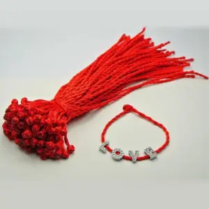 Red Cotton Friendship Bracelet 20-21cm Adjustable 13 HTB1ThyIAbGYBuNjy0Foq6AiBFXaN