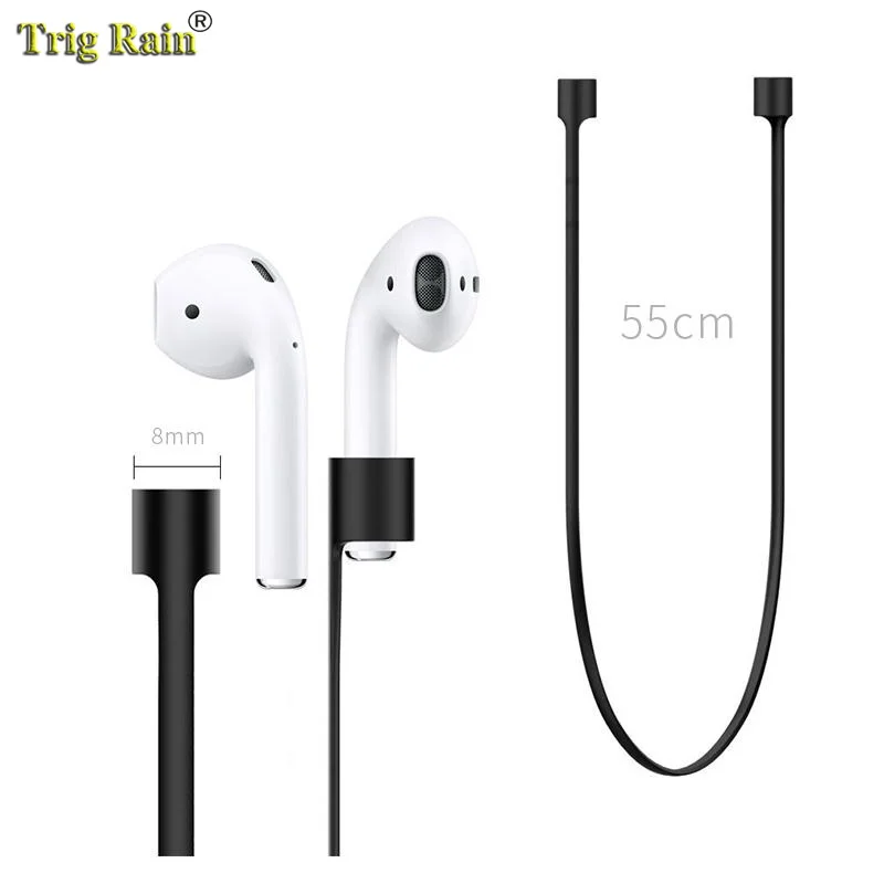 Silicone AirPods Strap 55cm for Official Apple Earbuds 2 Silicone AirPods Strap 55cm for Official Apple Earbuds - Image 2