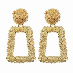 Large Gold Square Drop Earrings for Women 17 HTB1j5ZeXLb2gK0jSZK9q6yEgFXat