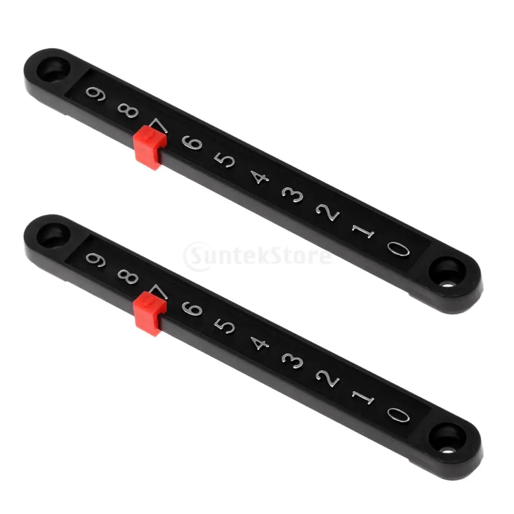 Black Plastic Foosball Score Counters Set of Two 3 Black Plastic Foosball Score Counters Set of Two - Image 3
