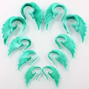 Angel Wing Acrylic Ear Gauges 3mm-12mm 11 HTB1kp0hk4TI8KJjSspiq6zM4FXa1