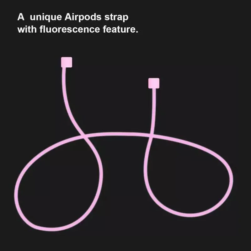 Silicone AirPods Strap 55cm for Official Apple Earbuds 5 Silicone AirPods Strap 55cm for Official Apple Earbuds - Image 5