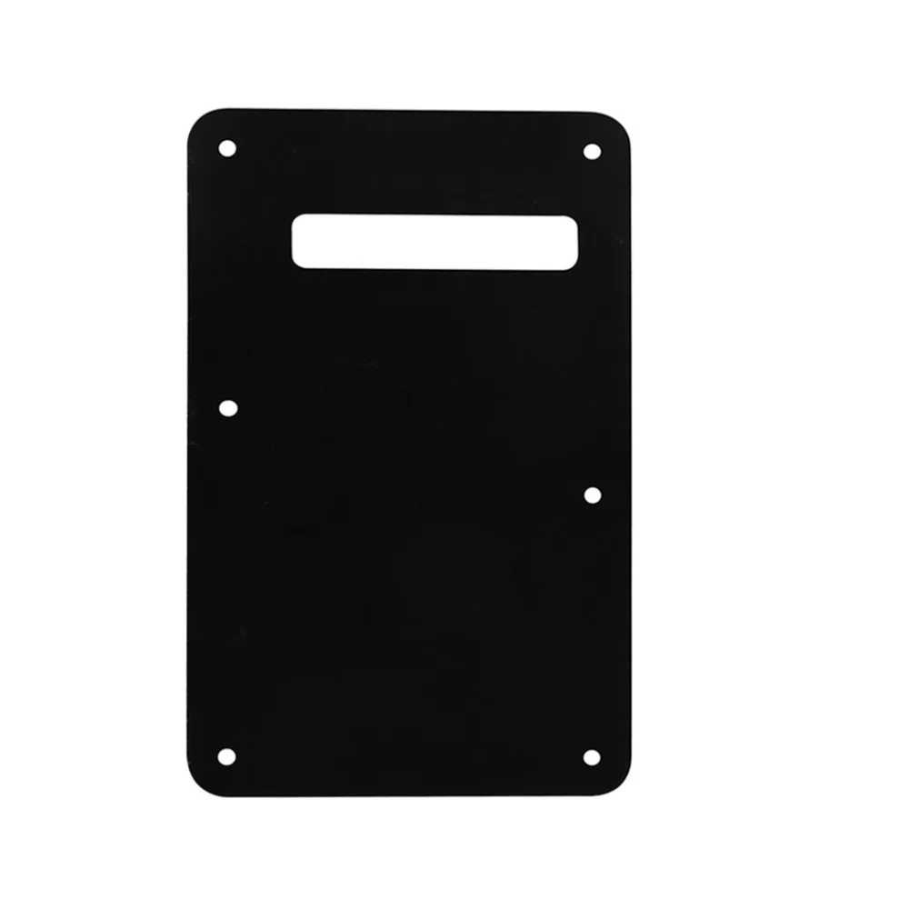 Black PVC Guitar Backplate for Stratocasters 6 Black PVC Guitar Backplate for Stratocasters - Image 6
