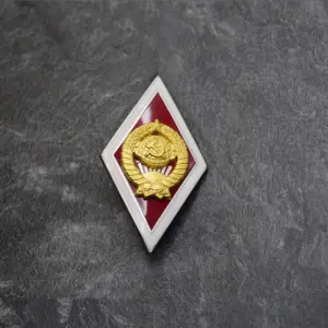 Soviet Union Alloy Enamel Patriotic Badge 14 HTB1x4qscEKF3KVjSZFEq6xExFXaV