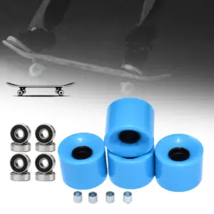 Vibrant 60mm Skateboard Wheels Set 16 Ha96983912c214a3283d9ce4c82b52808j