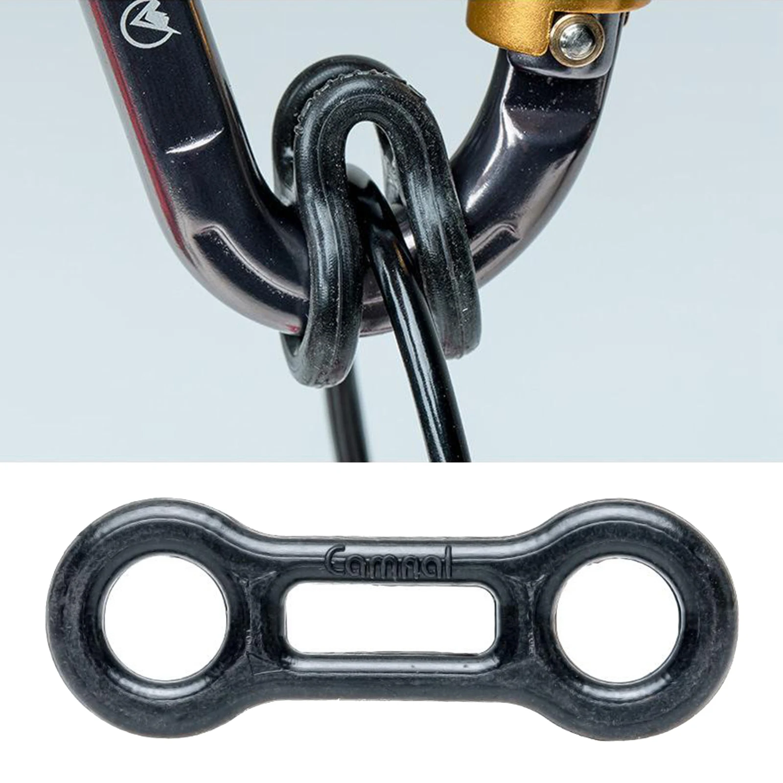 Locking Figure-Eight Climbing Carabiner 5 Locking Figure-Eight Climbing Carabiner - Image 5