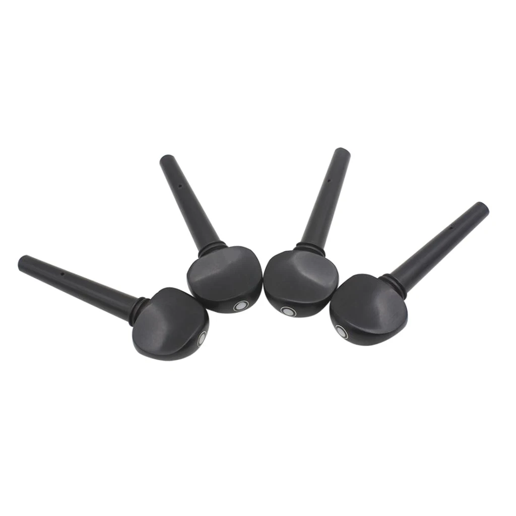 Handcrafted Ebony Cello Tuning Pegs Set 5 Handcrafted Ebony Cello Tuning Pegs Set - Image 5