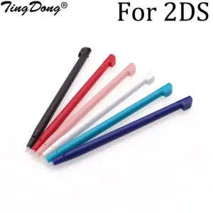 Set of Six 2DS Stylus Pens in Vibrant Colors
