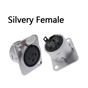 Cannon XLR Metal Socket for Audio Equipment 19 Hd62ab0e72bd94800b3042bae3cffc871w