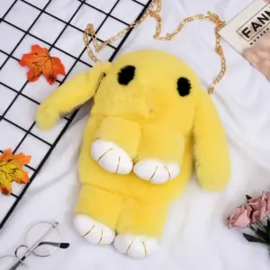 Plush Rabbit Backpack with Chain Clip 12 Hd85d03f03f3541d2896513623a7945e5v