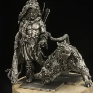 Mythological Warrior Figurine Collection 13 Hdbe8a15596334f7eb3e850ed6d44145dc