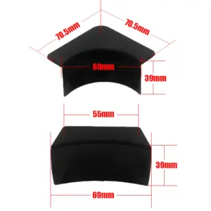 Set of 6 Black Pool Table Pocket Liners 9 Hdf7df62e8b7648bfab29d38f8dbf1fbcf