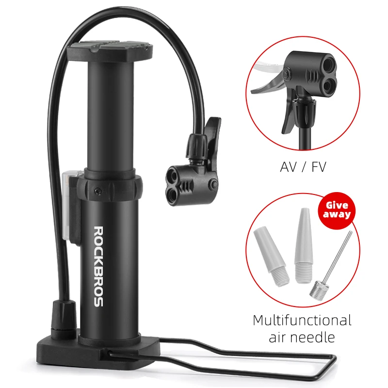 ROCKBROS 100 PSI Mini Bike Pump 7 ROCKBROS 100 PSI Mini Bike Pump - Image 7