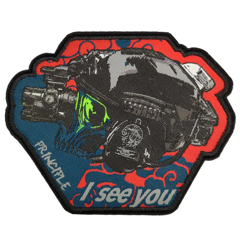 Tactical Skull Night Vision Patch 8.5x9cm 6 Tactical Skull Night Vision Patch 8.5x9cm - Image 6