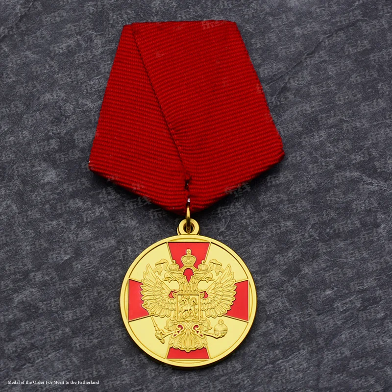 Russia Double-Headed Eagle Medal, 32mm Alloy, 4 Variants 3 Russia Double-Headed Eagle Medal, 32mm Alloy, 4 Variants - Image 3