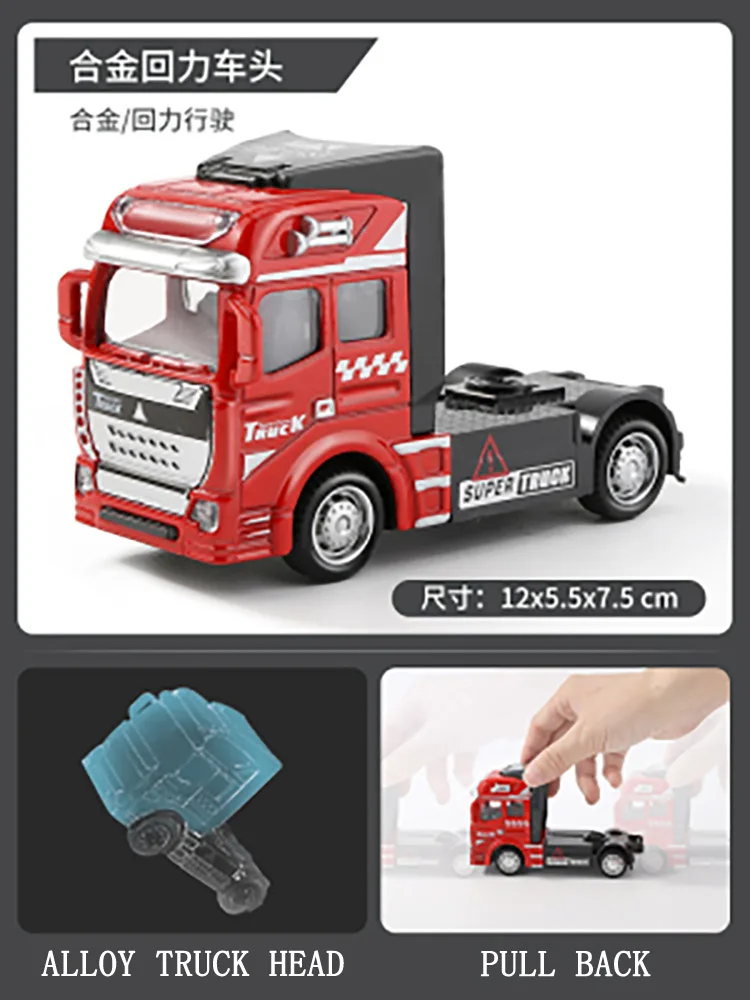Diecast 1/48 Container Transporter Model 2 Diecast 1/48 Container Transporter Model - Image 2