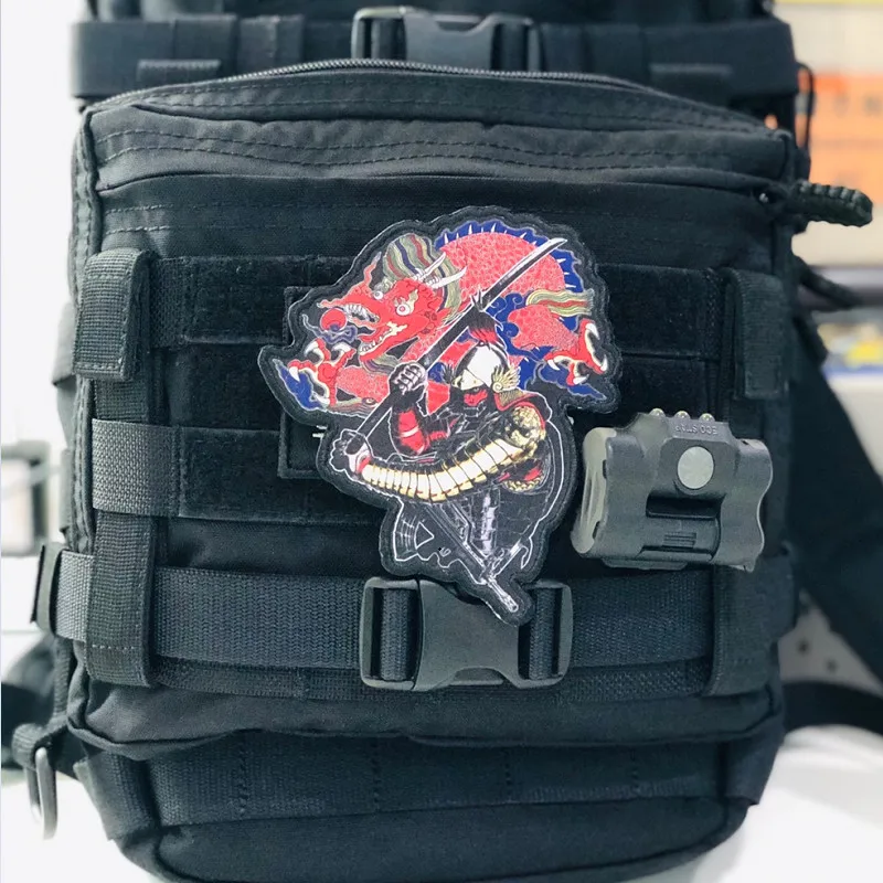 Japanese Warrior Embroidered Patch for Collectors 3 Japanese Warrior Embroidered Patch for Collectors - Image 3